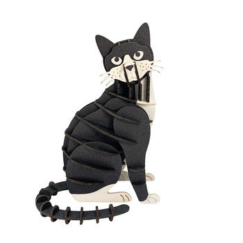 BUM BUM Puzzle 3D Kot Czarno-Biały