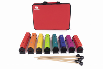 BUM BUM® Dzwonki na tubach w kolorach Bum Bum Rurek® Zestaw Diatoniczny